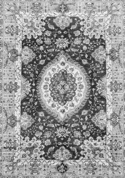 Abstract Gray Modern Rug, abs3197gry