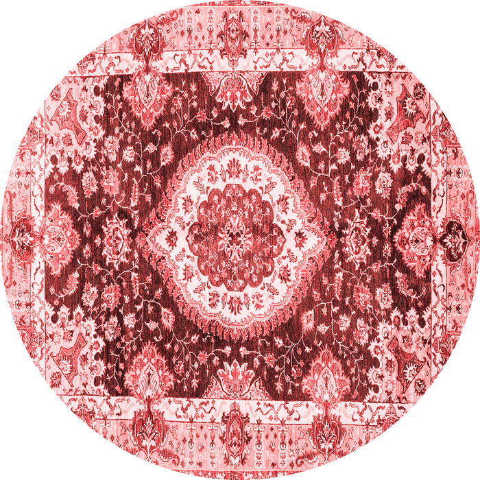 Machine Washable Abstract Red Modern Rug, wshabs3197red