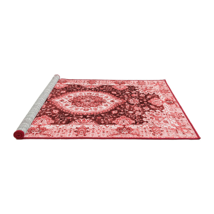 Modern Red Washable Rugs