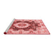 Modern Red Washable Rugs