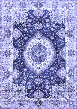 Abstract Blue Modern Rug, abs3197blu