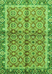 Oriental Green Traditional Rug, abs3198grn