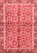 Oriental Red Traditional Area Rugs