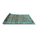 Sideview of Oriental Light Blue Traditional Rug, abs3198lblu