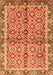 Oriental Orange Traditional Rug, abs3198org