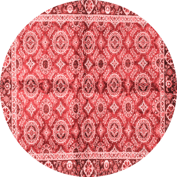 Machine Washable Oriental Red Traditional Rug, wshabs3198red