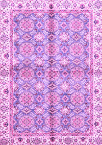 Oriental Purple Traditional Rug, abs3199pur