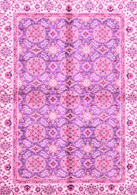 Oriental Pink Traditional Rug, abs3199pnk