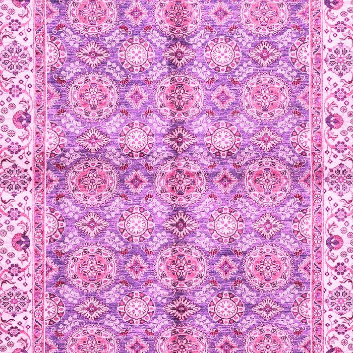 Oriental Pink Traditional Rug, abs3199pnk