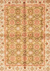 Oriental Orange Traditional Rug, abs3199org