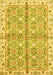 Oriental Yellow Traditional Rug, abs3199yw