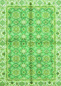 Oriental Green Traditional Rug, abs3199grn