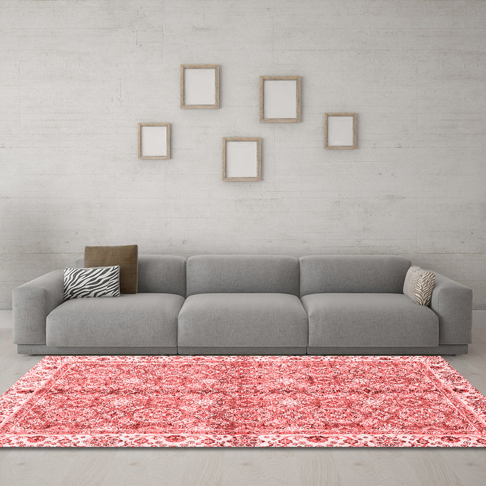 Traditional Red Washable Rugs