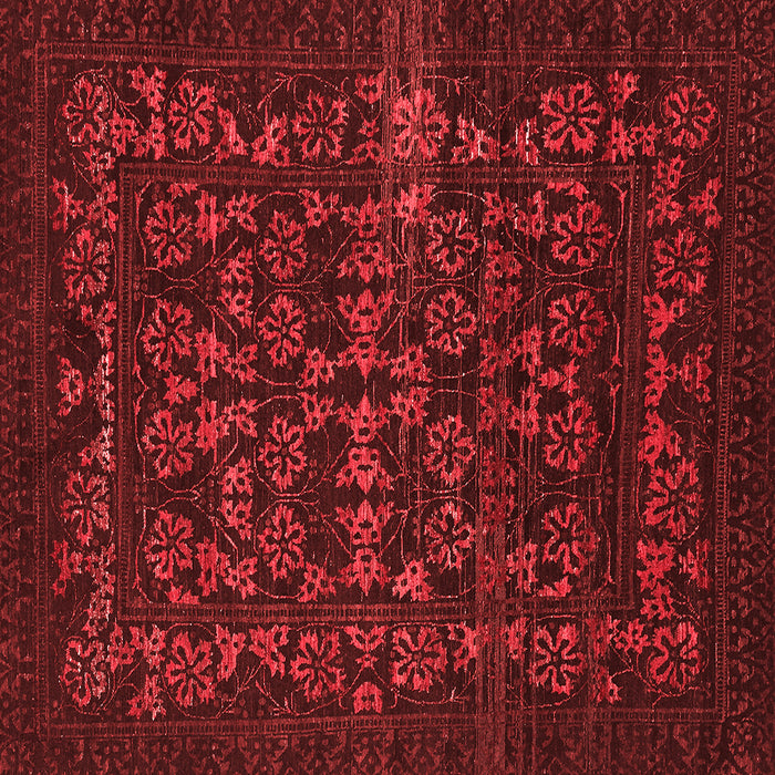 Abstract Red Modern Rug, abs319red