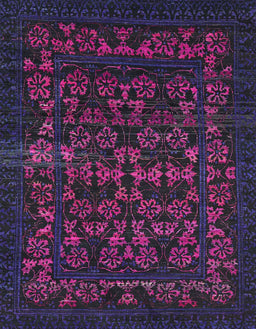 Abstract Purple Modern Rug, abs319
