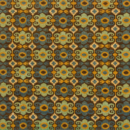 Square Machine Washable Abstract Dark Golden Brown Rug, wshabs31