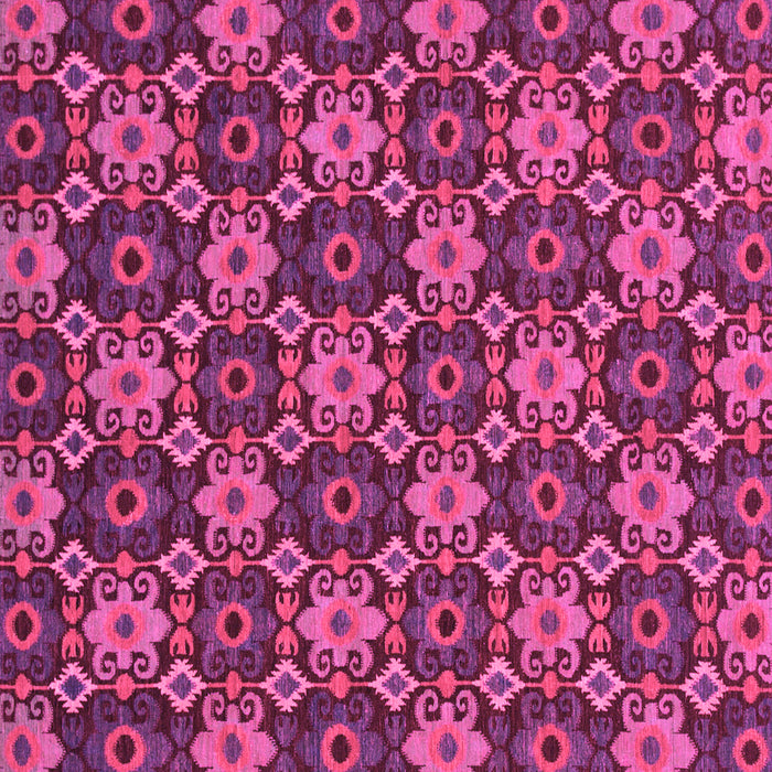 Square Abstract Pink Modern Rug, abs31pnk