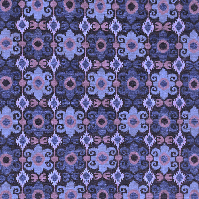 Abstract Blue Modern Rug, abs31blu