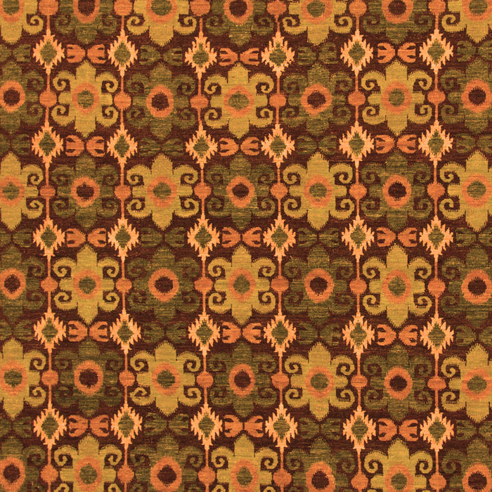 Abstract Orange Modern Rug, abs31org