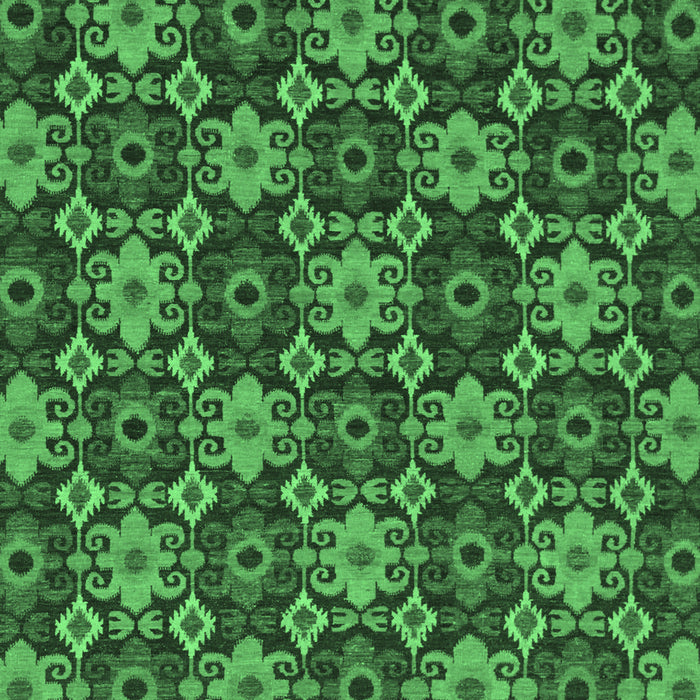 Abstract Emerald Green Modern Rug, abs31emgrn