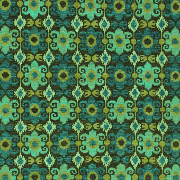 Abstract Turquoise Modern Rug, abs31turq