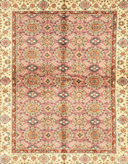 Abstract Orange Oriental Rug, abs3200