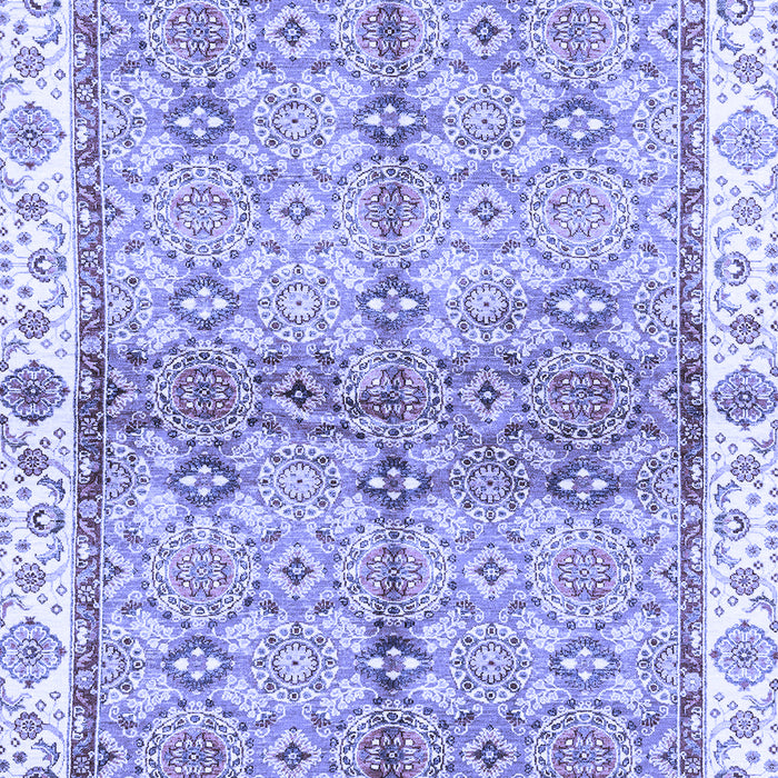 Machine Washable Oriental Blue Traditional Rug, wshabs3200blu