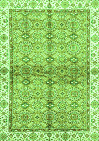 Oriental Green Traditional Rug, abs3200grn