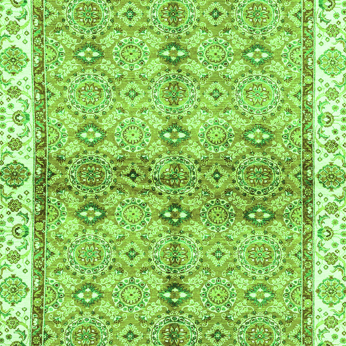 Oriental Green Traditional Rug, abs3200grn