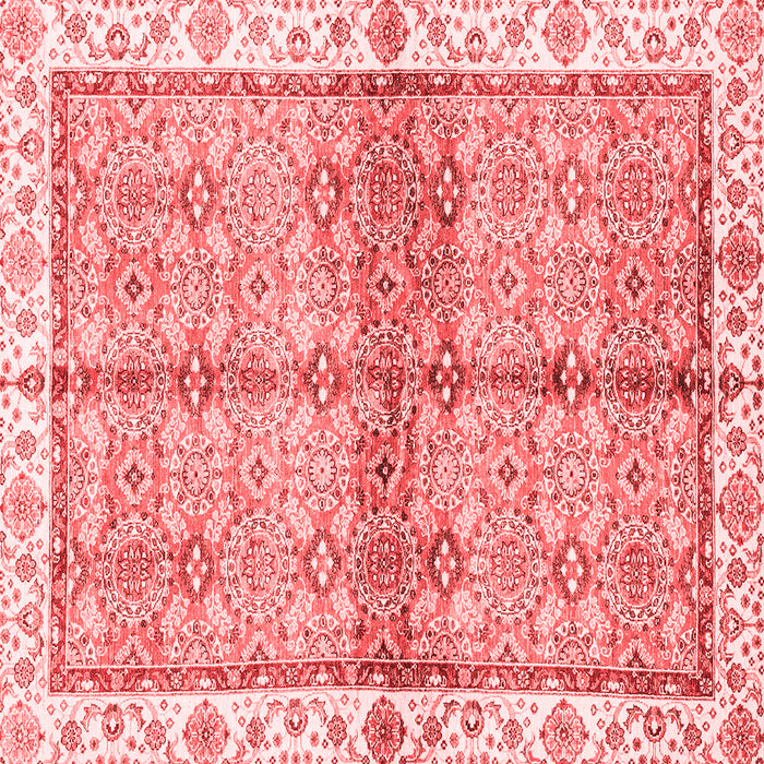 Machine Washable Oriental Red Traditional Rug, wshabs3200red