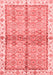 Oriental Red Traditional Area Rugs