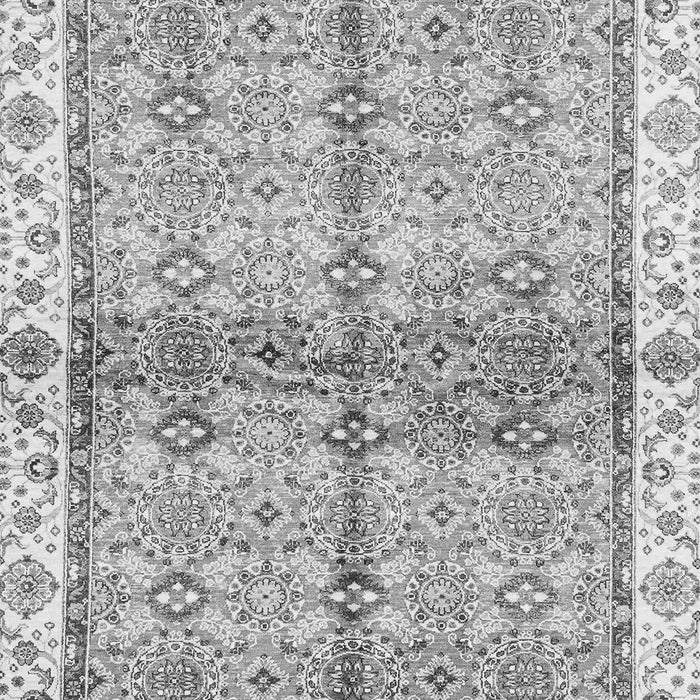 Machine Washable Oriental Gray Traditional Rug, wshabs3200gry