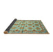 Sideview of Abstract Brown Modern Rug, abs3201