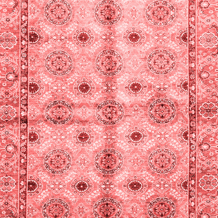 Machine Washable Abstract Red Modern Rug, wshabs3201red