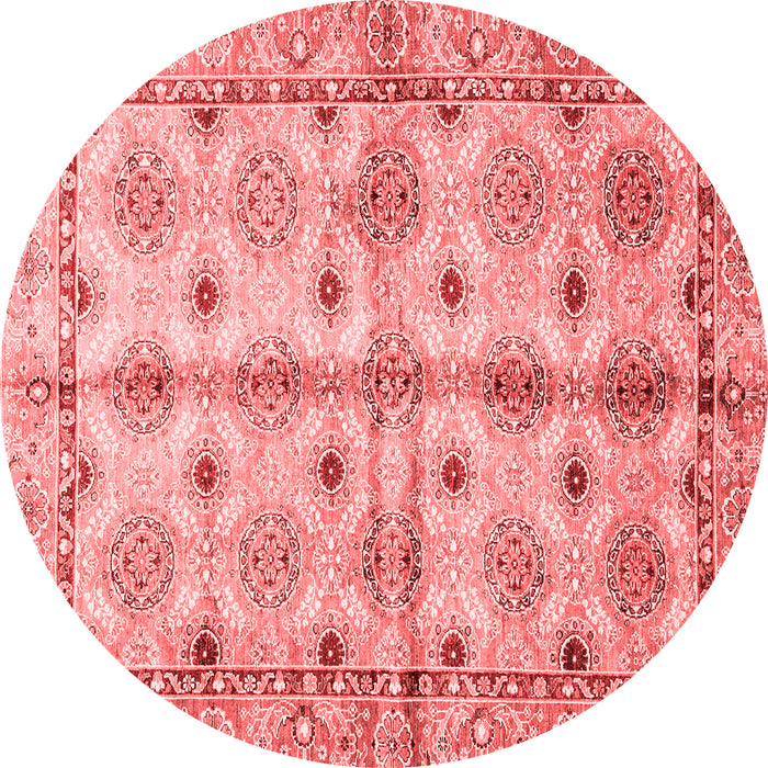 Machine Washable Abstract Red Modern Rug, wshabs3201red