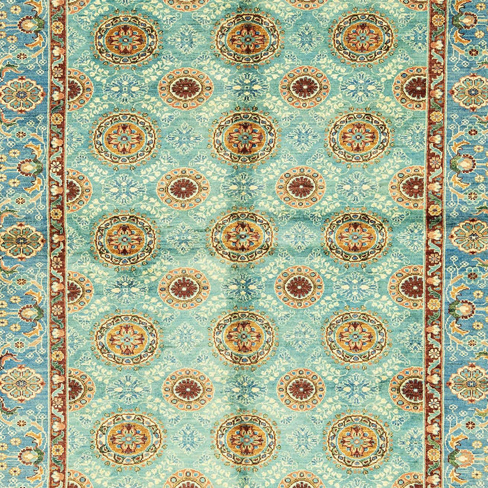 Machine Washable Abstract Brown Rug, wshabs3201