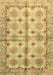 Abstract Brown Modern Rug, abs3201brn