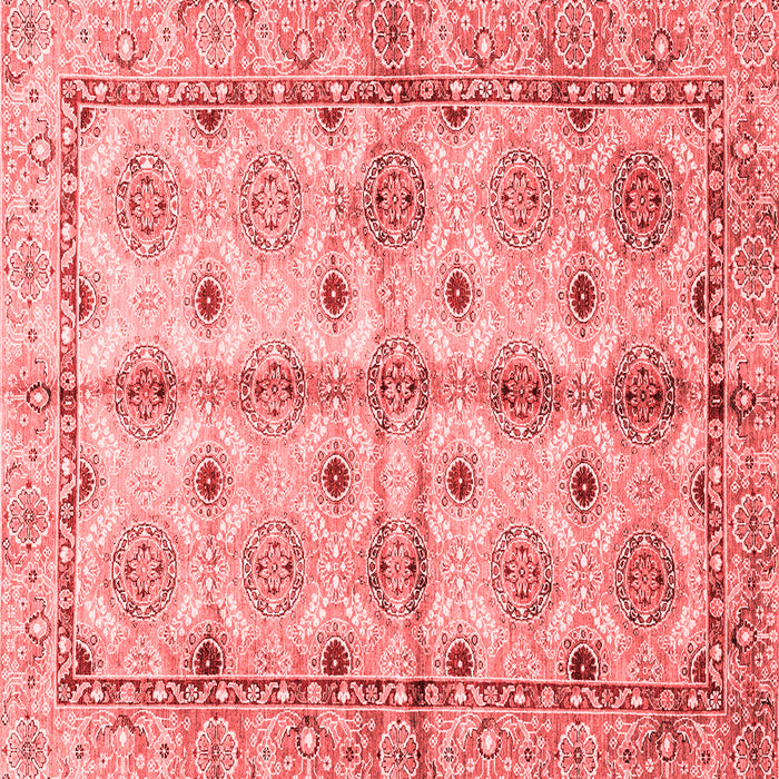 Machine Washable Abstract Red Modern Rug, wshabs3201red