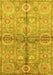 Oriental Yellow Traditional Rug, abs3202yw