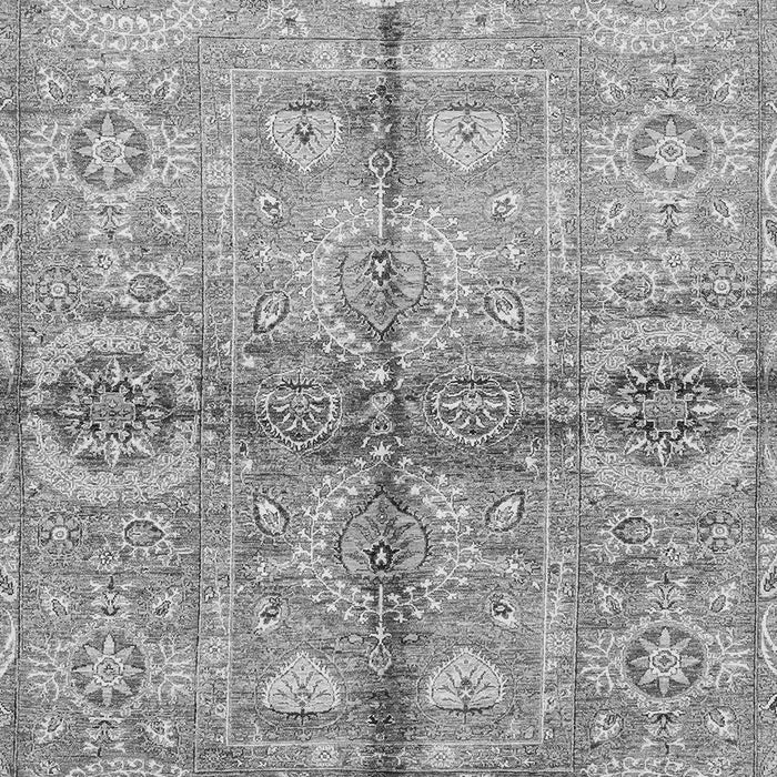 Machine Washable Oriental Gray Traditional Rug, wshabs3202gry