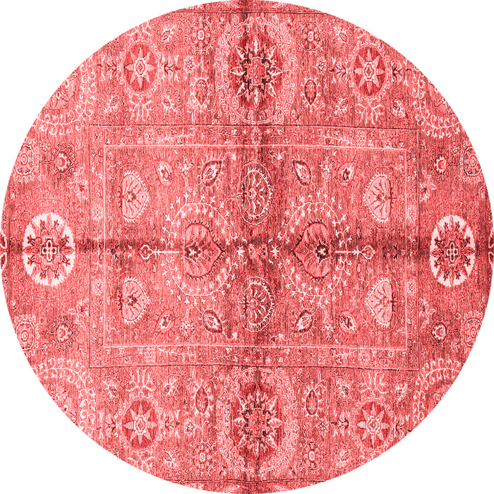 Machine Washable Oriental Red Traditional Rug, wshabs3202red