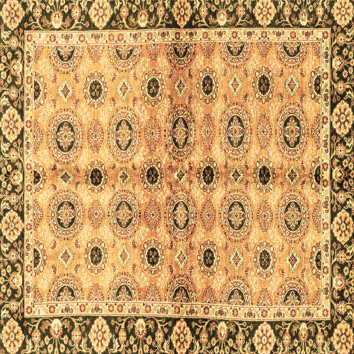 Square Abstract Brown Modern Rug, abs3203brn