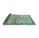 Sideview of Abstract Light Blue Modern Rug, abs3203lblu