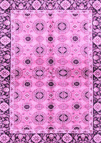 Abstract Purple Modern Rug, abs3203pur