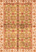 Oriental Orange Traditional Rug, abs3204org