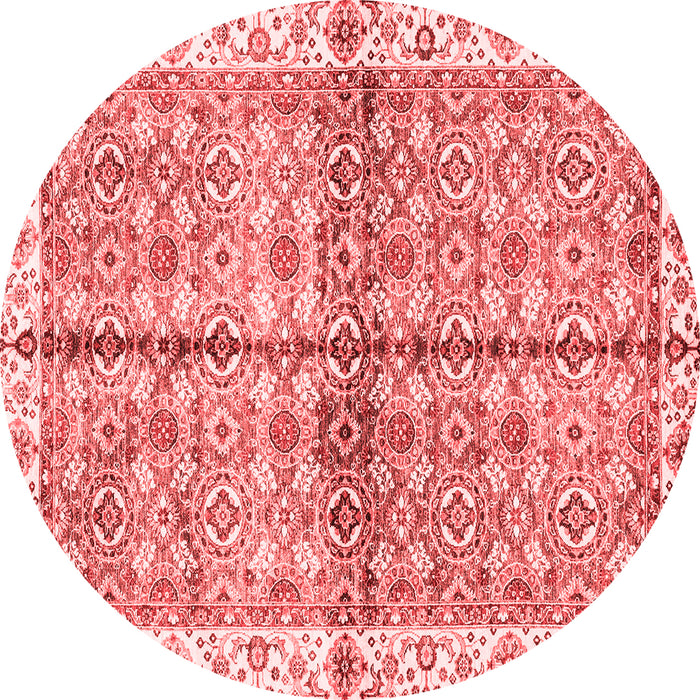 Machine Washable Oriental Red Traditional Rug, wshabs3204red