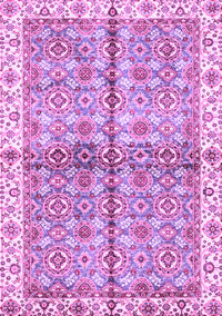 Oriental Purple Traditional Rug, abs3204pur