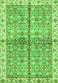 Oriental Green Traditional Rug, abs3204grn