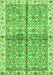 Oriental Green Traditional Rug, abs3204grn