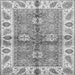 Square Oriental Gray Traditional Rug, abs3205gry